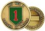1st Infantry Division Challenge Coin - 22311 (38MM inch)