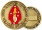 2nd Marine Division Challenge Coin - 22327 (38MM inch)