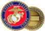 United States Marine Corps Insignia Challenge Coin - 22354 (38MM inch)