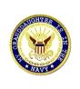 My Granddaughter Is In The Navy Insignia Pin - 14523 (7/8 inch)