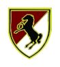 11th Armored Cavalry Regiment Pin - 14708 (1 inch)