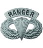 Ranger Paratrooper Pin - ANTIQUE SILVER - 14747ANSI (1 1/4 inch)
