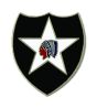 2nd Infantry Division Pin - 14854 (1 inch)