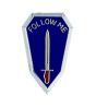 Infantry School Follow Me Pin - 14872 (1 1/16 inch)