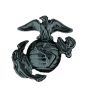 United States Marine Corps Eagle Globe & Anchor (EGA) Cutout Pin - BLACK - 15135BK (7/8 inch)