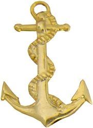Navy Anchor Pin - 14132 (1 inch)