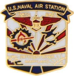US Naval Air Station Patuxent River Pin - 15756 (7/8 inch)