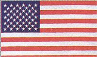 United States 1 Sided Screen PrintedFlag 2'x3' - SFC66