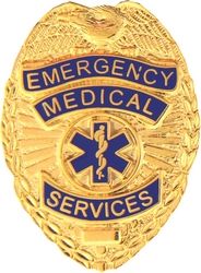 Emergency Medical Services (EMS) Badge - 70110 (1 1/8 inch)