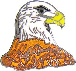 Eagle Head Pin - 8051 (7/8 inch)
