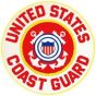 US Coast Guard Rocker Back Patch - FLF1574 (10 inch)