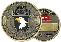 United States Army 101st Airborne Division Coin - 22359 (1 7/8 inch)