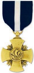 Navy Cross Anodized Full Size Medal - FSA480