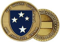 23rd Division Americal Challenge Coin - 22312 (38MM inch)