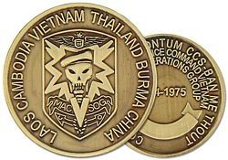 Military Asst Cmd Vietnam Studies & Observations Group (MACV-SOG) Challenge Coin - 22345 (38MM inch)