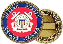 United States Coast Guard Challenge Coin - 22356 (38MM inch)