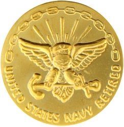 United States Navy Retired 30 Years Pin - 14380 (5/8 inch)