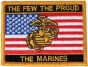 US Marine Corps The Few The Proud Small Patch - FL1668 (2 1/2 inch)