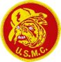 US Marine Corp Devil Dog Small Patch - FL1215 (3 inch)