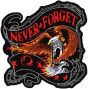 Never Forget POW Back Patch (13 x 13") - FLG1864