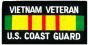 US Coast Guard Vietnam Veteran Small Patch - FL1211 (3 inch)