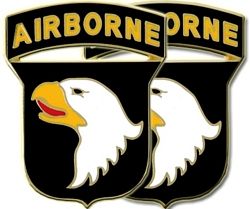 101st Airborne Division Cuff Links - 14651-C