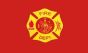Fire Department 2 Sided Embroidered Flag 3' x 5' ft - 283008