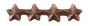Bronze Star(4) Attachment for Ribbon Bars and Full Size Medals - 2504 ((3/16) inch)