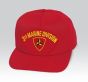 3rd Marine Division Insignia Red Ball Cap US Made - 821360