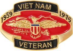 Vietnam Veteran 1959 - 1975 Pin - 14946 (1 1/8 inch)