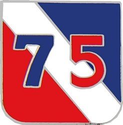 75th Infantry Division Pin - 15471 (7/8 inch)