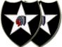 2nd Infantry Division Cuff Links - 14854-C
