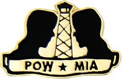 POW/MIA Insignia Pin - 14305 (11/16 inch)