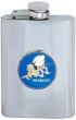US Navy Seabees 6oz Flask - 8865