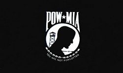 POW/MIA 2 Sided Embroidered Flag 3' x 5' ft - 283007