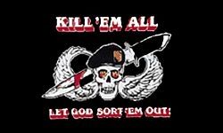 US Army Special Forces Kill 'Em All Screen Printed Flag 3' x 5' - PCF10