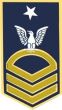 Senior Chief Petty Officer (SCPO/E-8) Sleeve Rank Insignia Pin - 14400 (1 1/4 inch)