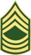 Army Master Sergeant E-8 (MSG) Pin - 14430 (1 1/4 inch)