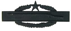 Army Combat Infantry Badge 2nd award black - 250500 (3 inch)