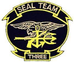 Seal Team 3 Small Patch - FL1272 (3 inch)