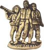 3 Men Vietnam Pin - 14152 (1 1/4 inch)