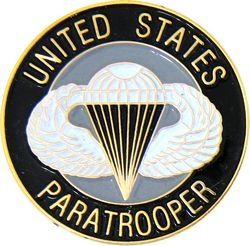 US Paratrooper Pin - 14945 (1 inch)