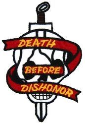 Death Before Dishonor Small Patch - FLB1107 (4 inch)