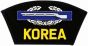 Korea Combat Infantry Badge (CIB) Black Patch - FLB1347 (5 1/4 inch)