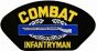 United States Army Combat Infantryman CIB (Combat Infintry  Badge) Black Patch - FLB1355 (5 1/4 inch)