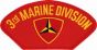 3rd Marine Division Insignia Red Patch - FLB1360 (4 inch)