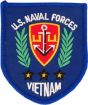 US Naval Forces Vietnam Veteran Small Patch - FL1901 (3 1/2 inch)