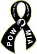 POWMIA Symbol with Ribbon Pin - 14461 (1 1/4 inch)