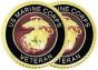United States Marine Corps Veteran Insignia Cuff Links - 14459-C