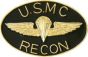 United States Marine Corps Reconnaissance (RECON) Pin - 15293 (1 1/8 inch)